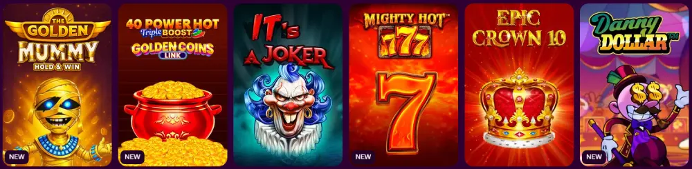 BinnaryBet Casino Spielautomaten