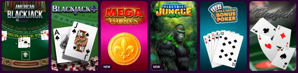 BinnaryBet Casino Tischspiele